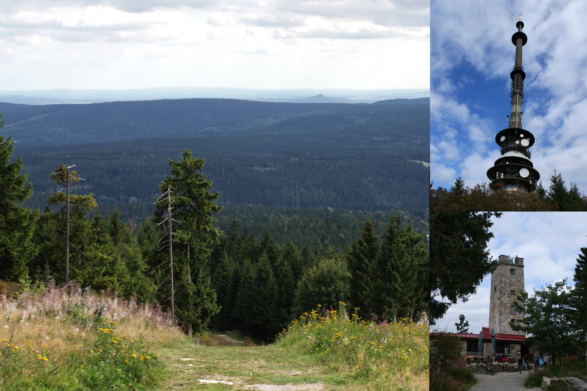 Die schönsten Berggipfel im Fichtelgebirge, der Ochsenkopf.